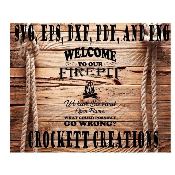 Download Welcome to our Firepit Svg Pdf Png Eps and Dxf Digital ...