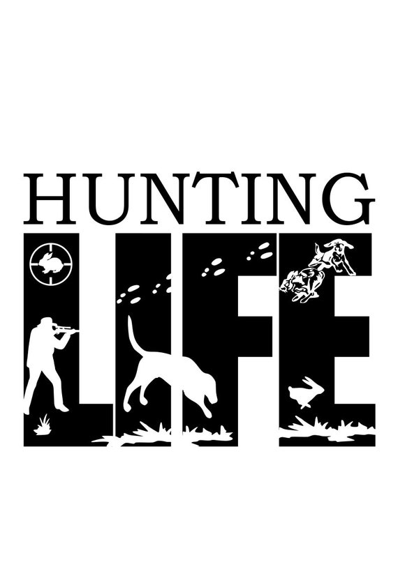 Download Rabbit Hunting Life svg file | Etsy