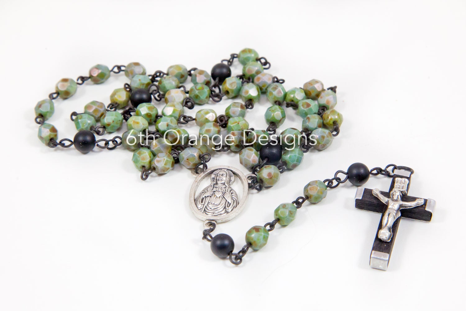 Handmade Unisex snake Skin Rosary Etsy