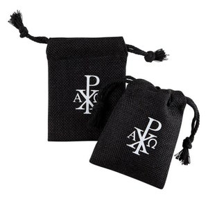 Bolso del Rosario Black Chi Rho