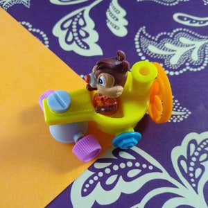 CLEARANCE Vintage Chip &#39;n Dale Rescue Rangers McDonalds Buger King Juguete, Agradable y Limpio