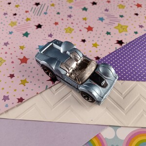CLEARANCE Vintage Hot Wheels, Diecast Drop Top D/S Convertible Metallic Blue Racer