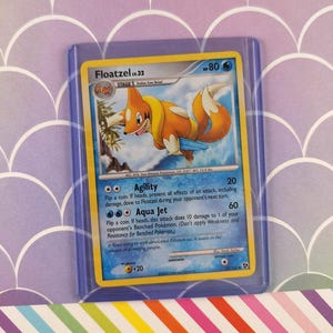 floatzel pokemon card price Single HS UNLEASHED this attack does 10 damage to 1 of your opponents Benched Pokmon Floatzel | Pokmon Cards and
