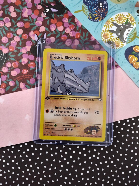 brock's rhyhorn pokemon card value Pokémon TCG - Nidoking - 034/165 - Rare - Holo