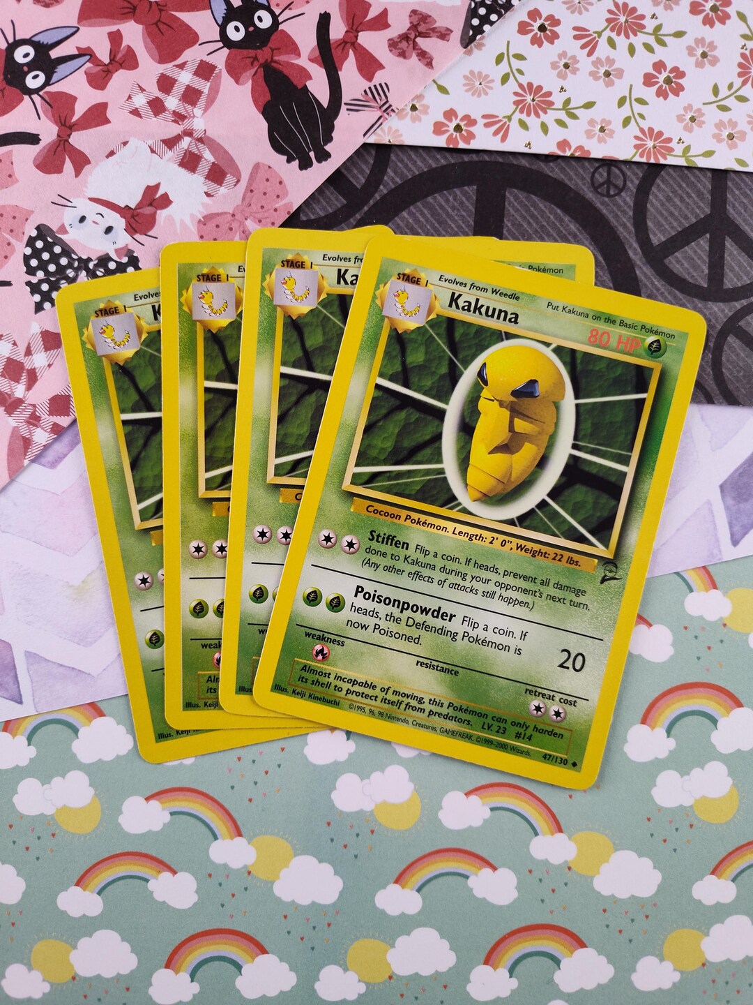kakuna pokemon card #14 [2] Stiffen Pokemon X Y Evolutions Single