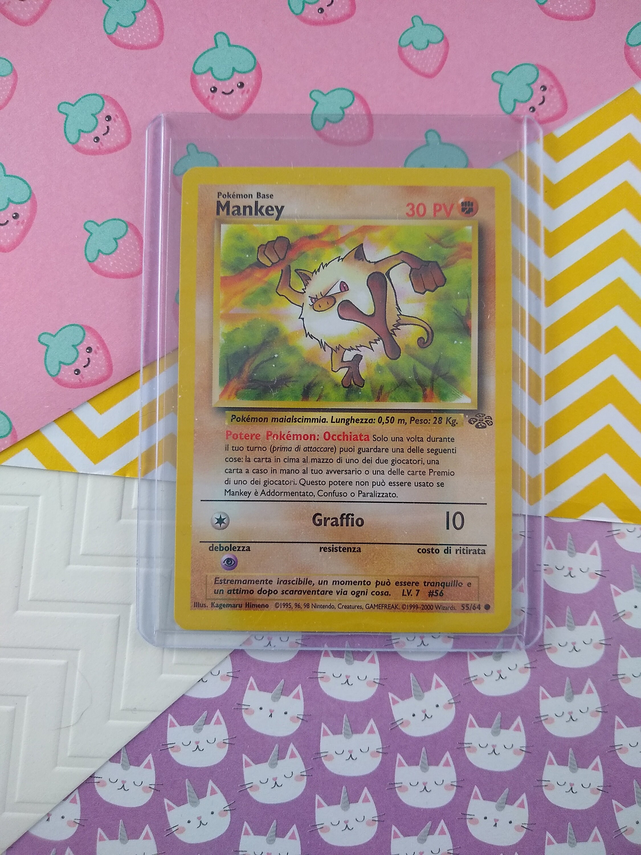 1995 mankey pokemon card value - (55) or Paralyzed Pokemon Trading Card Game XY