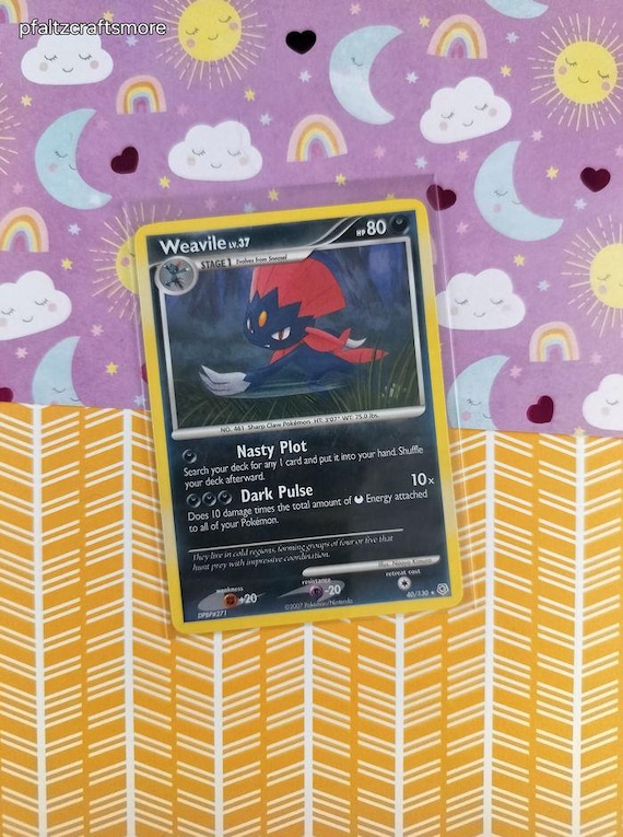 pokemon card weavile TCG - SV4a - 120/190 Stage 1 Pokemon Pokemon Weavile 183/091 - Paldea
