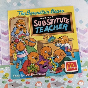 Vintage 1990 McDonalds Berenstain Bears&#39; and the Eager Beavers Softcover