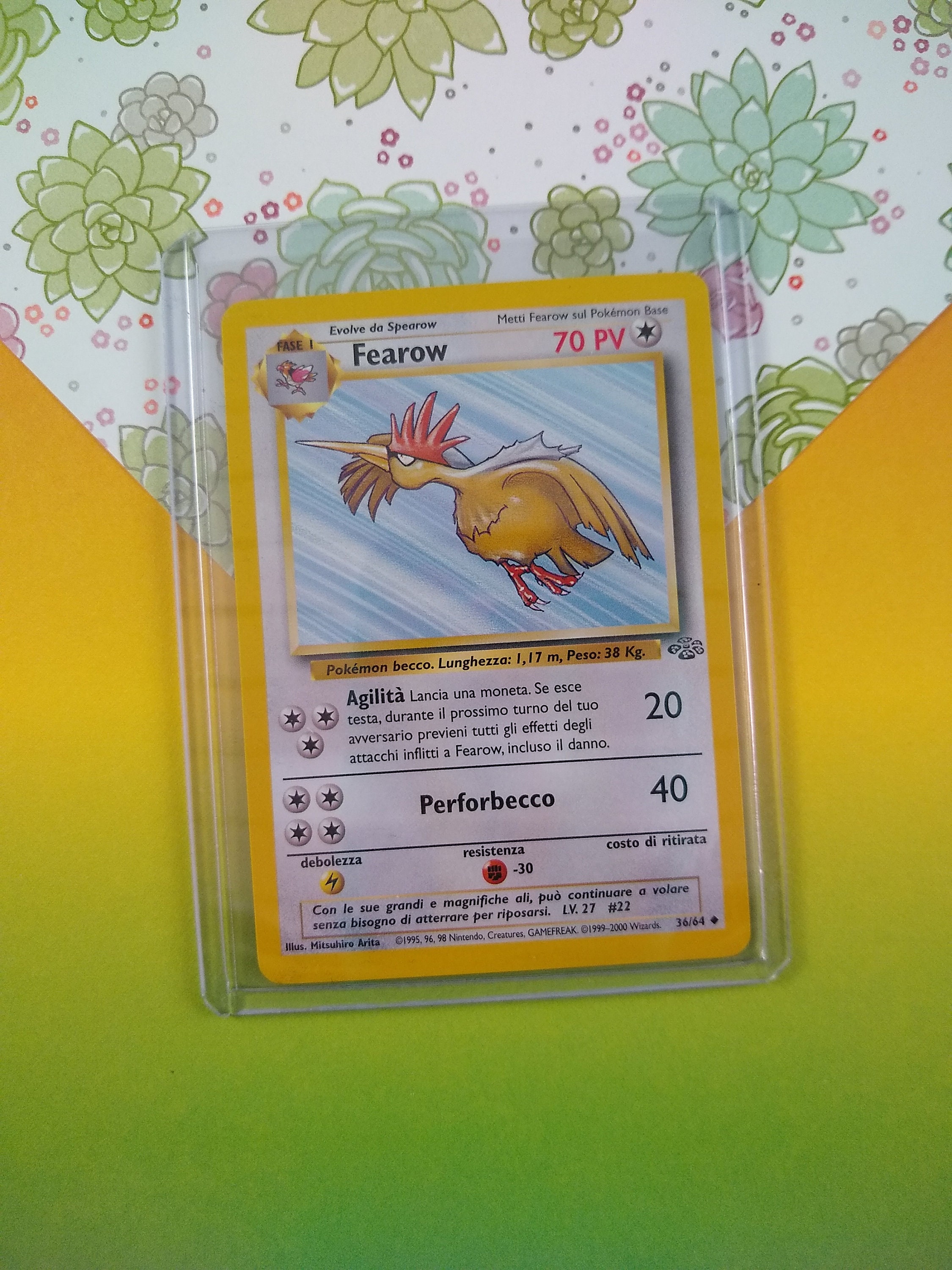 Pokémon Graded Card - Fearow #36 First Edition Jungle - Pokémon - PSA 8 - Foto 8