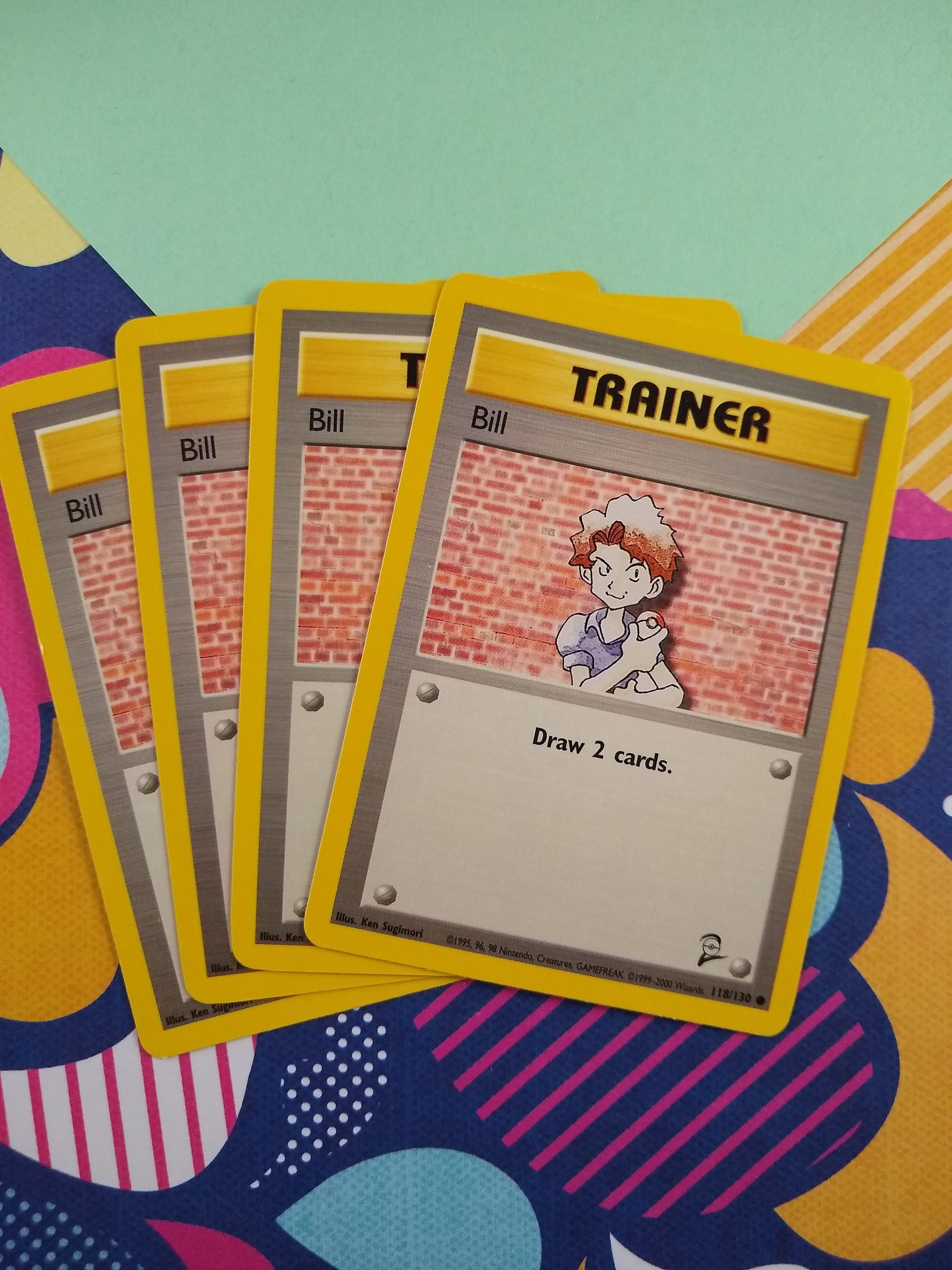 pokemon bill trainer card Bill's Transfer 156/165 - 151 - Set Shuffle the other cards back into your deckYou may play only 1 Supporter card during your turn. Custom Card: Bill's PC (Artwork