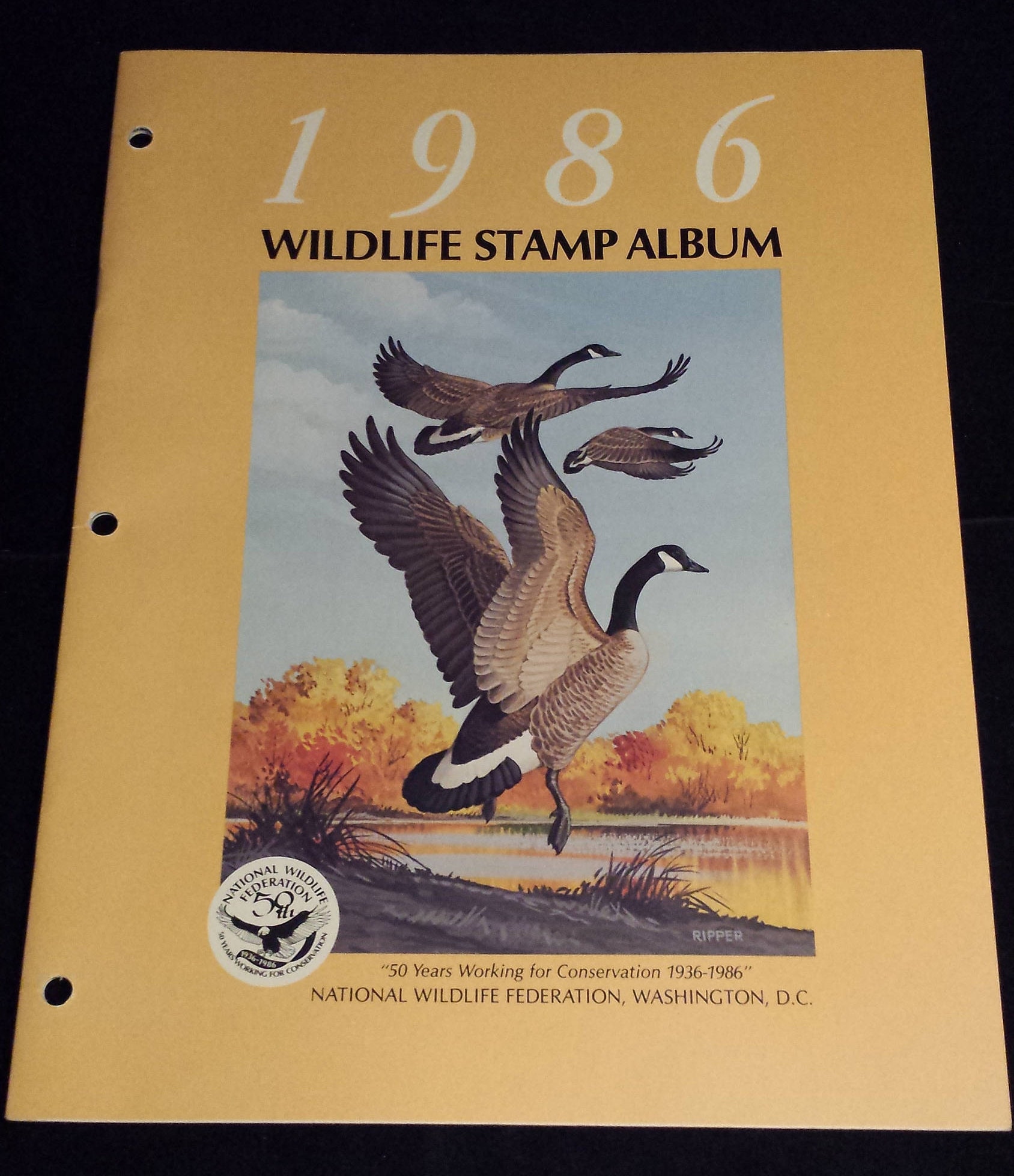 National Wildlife Federation Wildlife Stamp Album 1986 NO Etsy