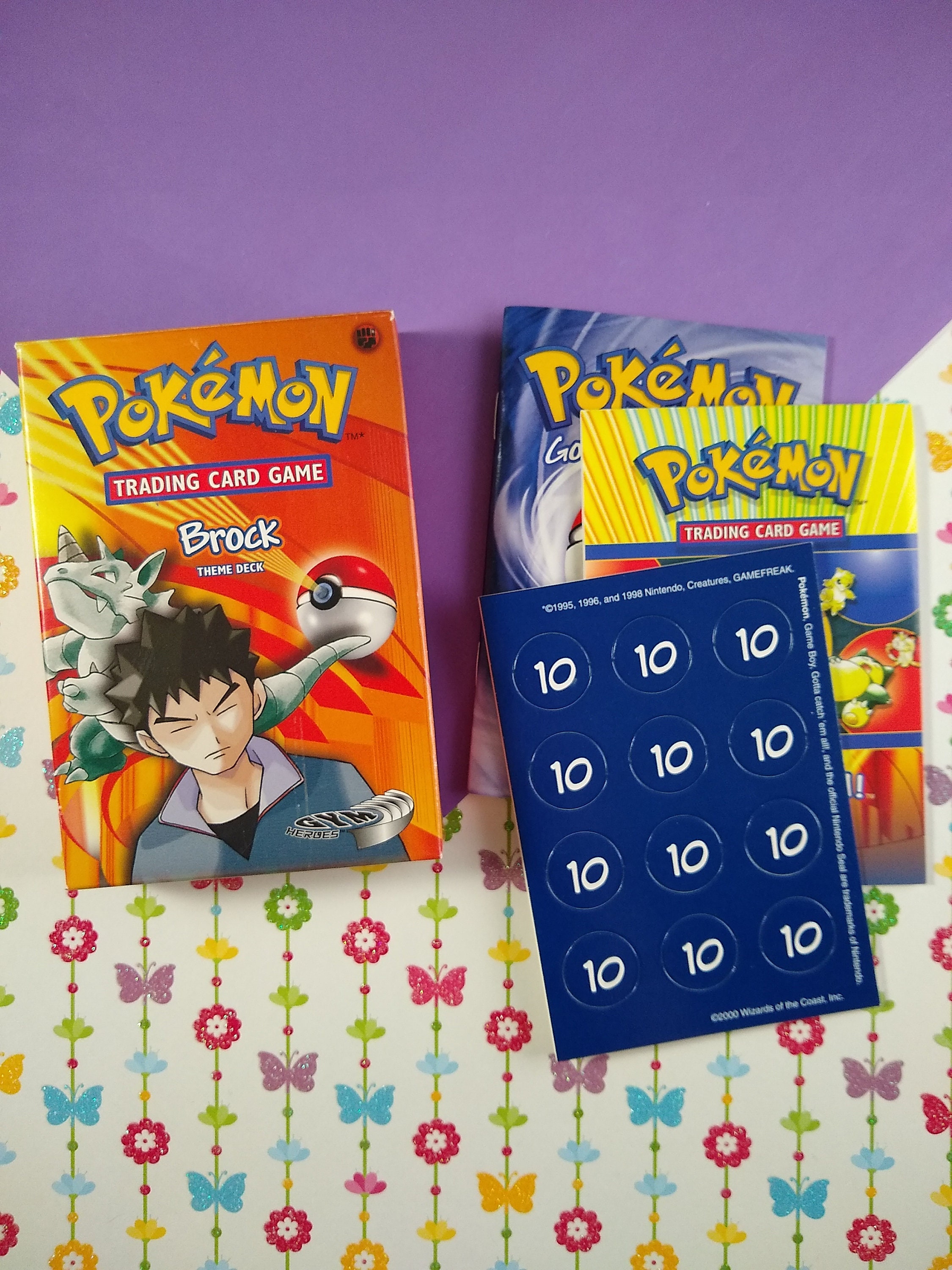 【未開封】Brock Theme Deck GYM HEROES 旧裏　ポケカ 未開封】Brock Theme Deck GYM HEROES 旧裏ポケカ