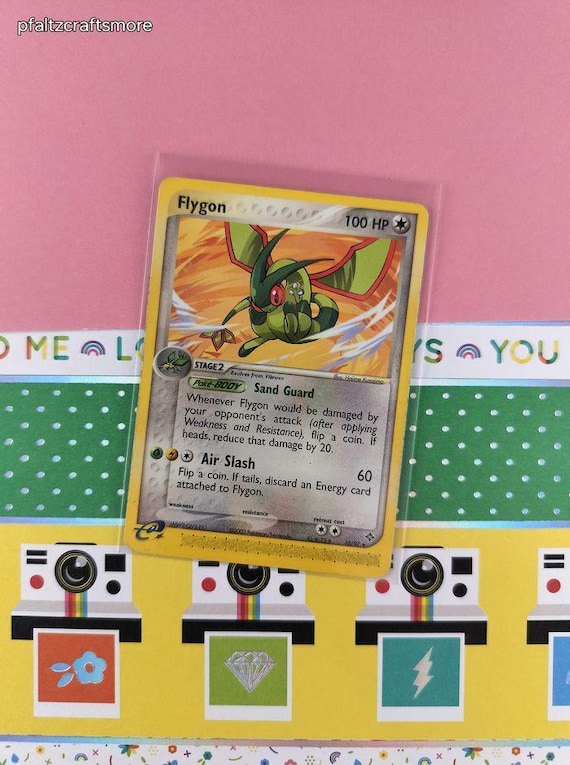 pokemon flygon card Amazon.com: Pokemon - Flygon ex 222/191