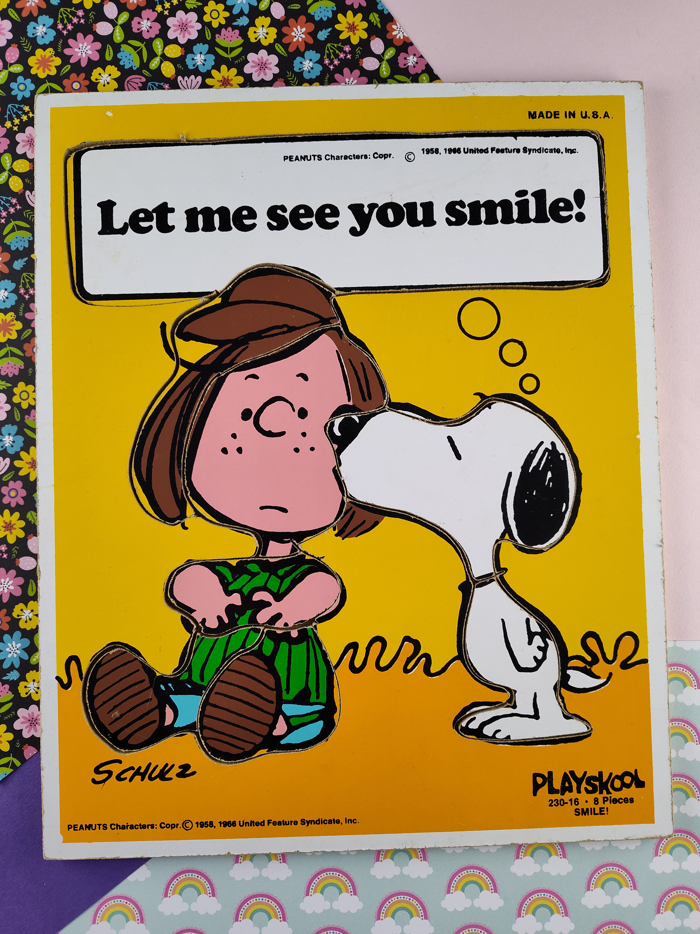 世界の Vintage Snoopy Tray - Etsy ピーナッツ、スヌーピー