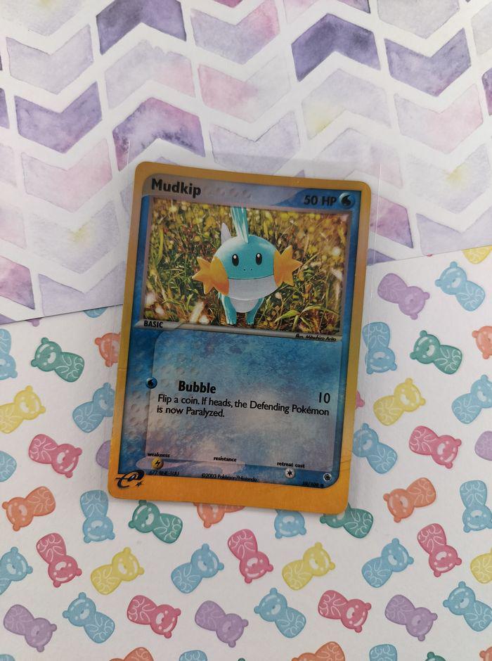 rare mudkip card Pokemon Trading Card Game Promo Cards Holo Rare Mudkip #018