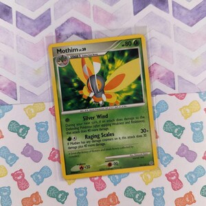 mothim pokemon card The item may be similar but not exactly the same as the image (e.g Mothim (42/100) (Staff Prerelease Promo)