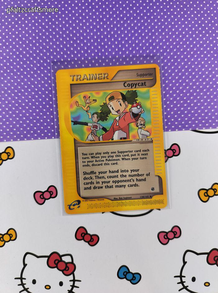 pokemon copycat card TCG - s7D - 065/067 (C) The item may be similar but not exactly the same as the image (e.g Pokemon card Copycat sr 1