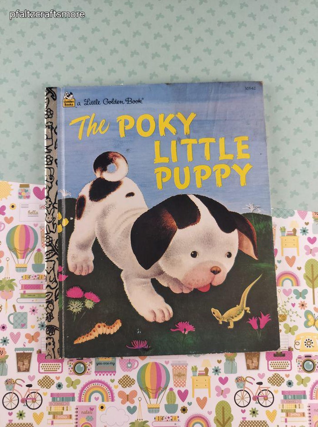 Vintage 1995 Little Golden Book: the Poky Little Puppy Hardcover