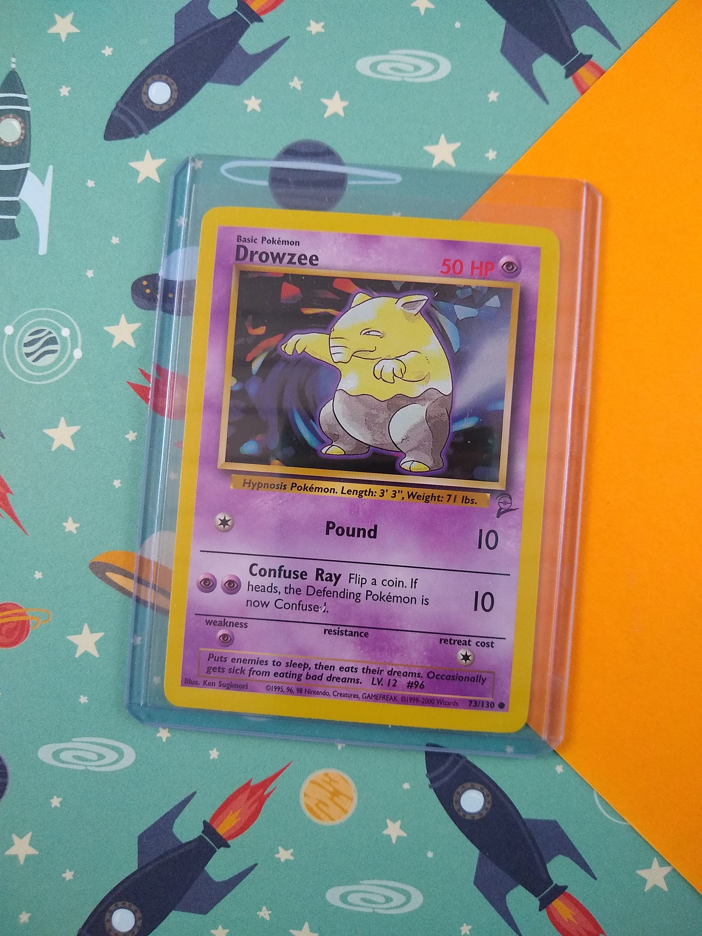 Vintage Common Drowzee Base Set 2 Pokemon Card 73 130 Near Etsy Australia Vintage Common Drowzee Base Set 2 Pokemon Card 73 130 Near Etsy Australia