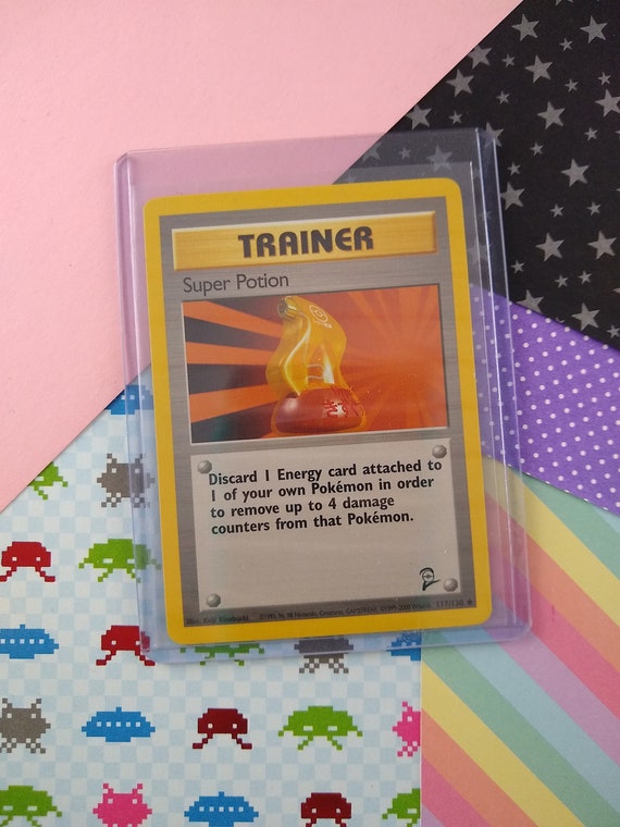 super potion pokemon card Pokemon Single Card BASE SET 2