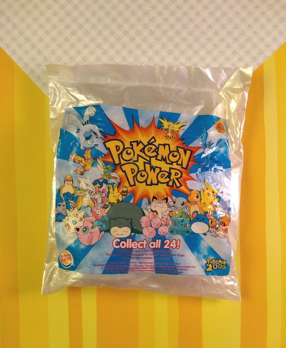burger king pokemon 2000