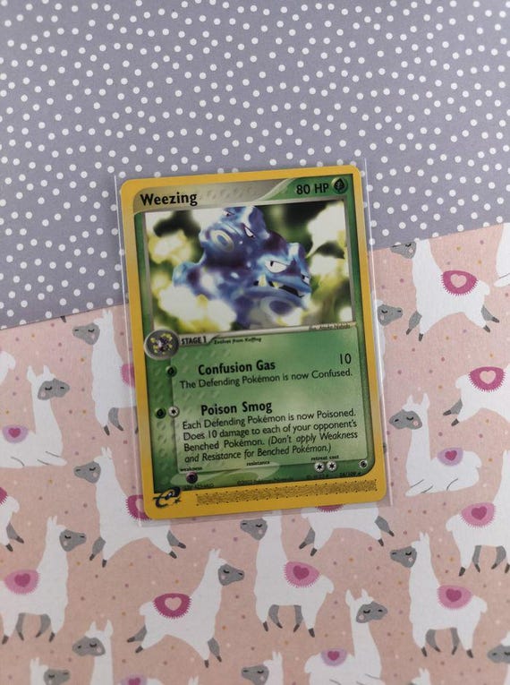 Vintage Rare - Weezing Ruby & Sapphire Non-holo Pokemon Card 24/109 - VG -  Etsy