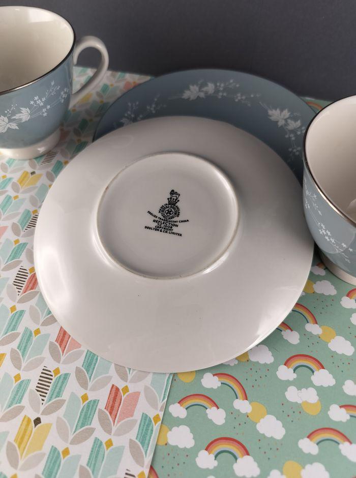 ヴィンテージ ロイヤルドルトン イングランド 半透明陶磁器 REFLECTION