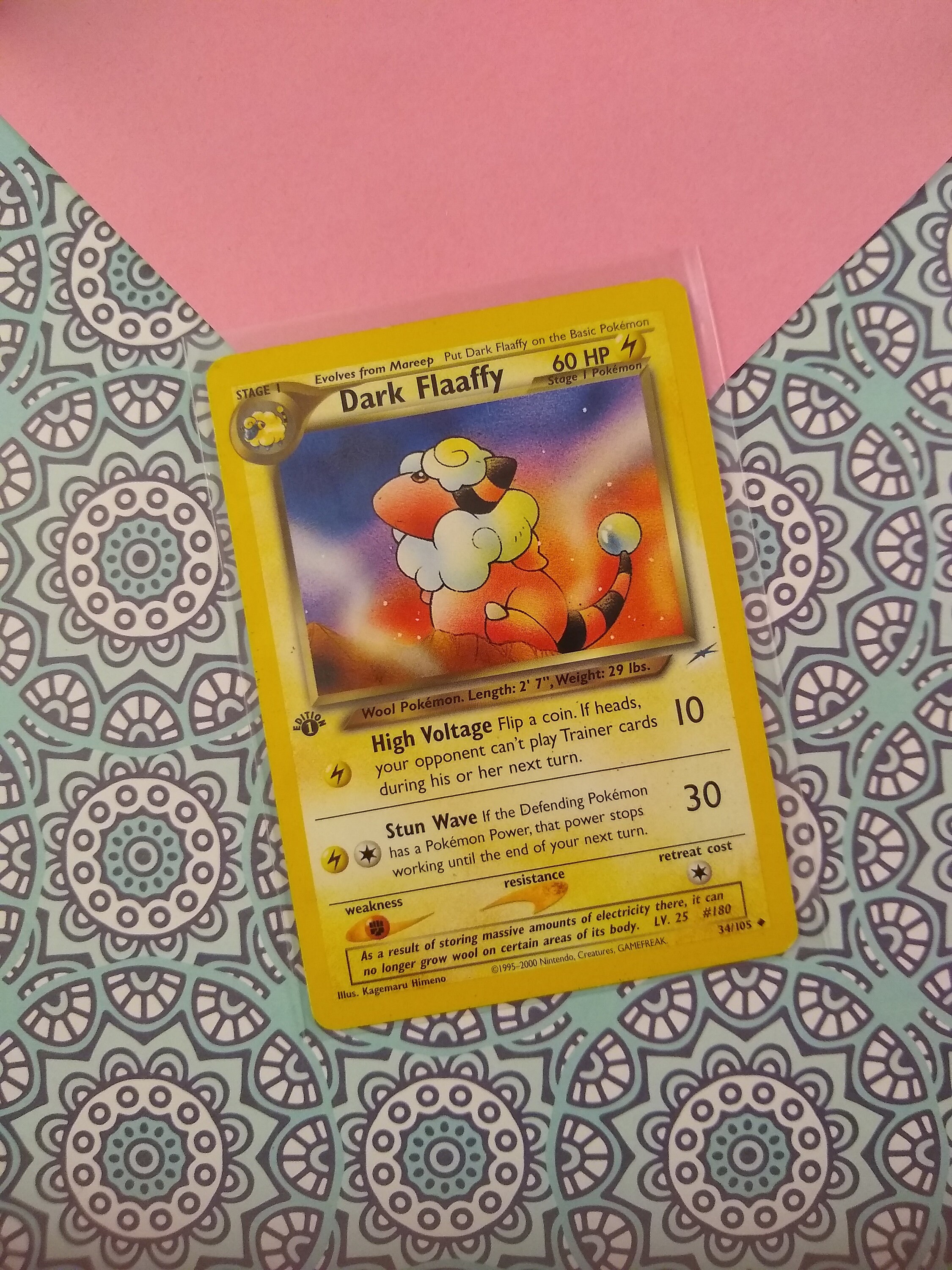 Vintage Uncommon - Limited 1st First Edition Dark Flaaffy Neo Destiny Pokemon  Card 34/105 - VG - Etsy