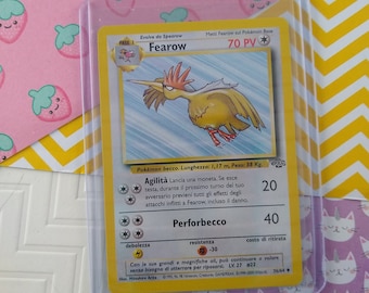 Vintage Uncommon (italian) - Fearow Jungle Non-holo Pokemon Card 36/64 - NM - Etsy Vintage Uncommon (italian) - Fearow Jungle Non-holo Pokemon Card 36/64 - NM - Etsy