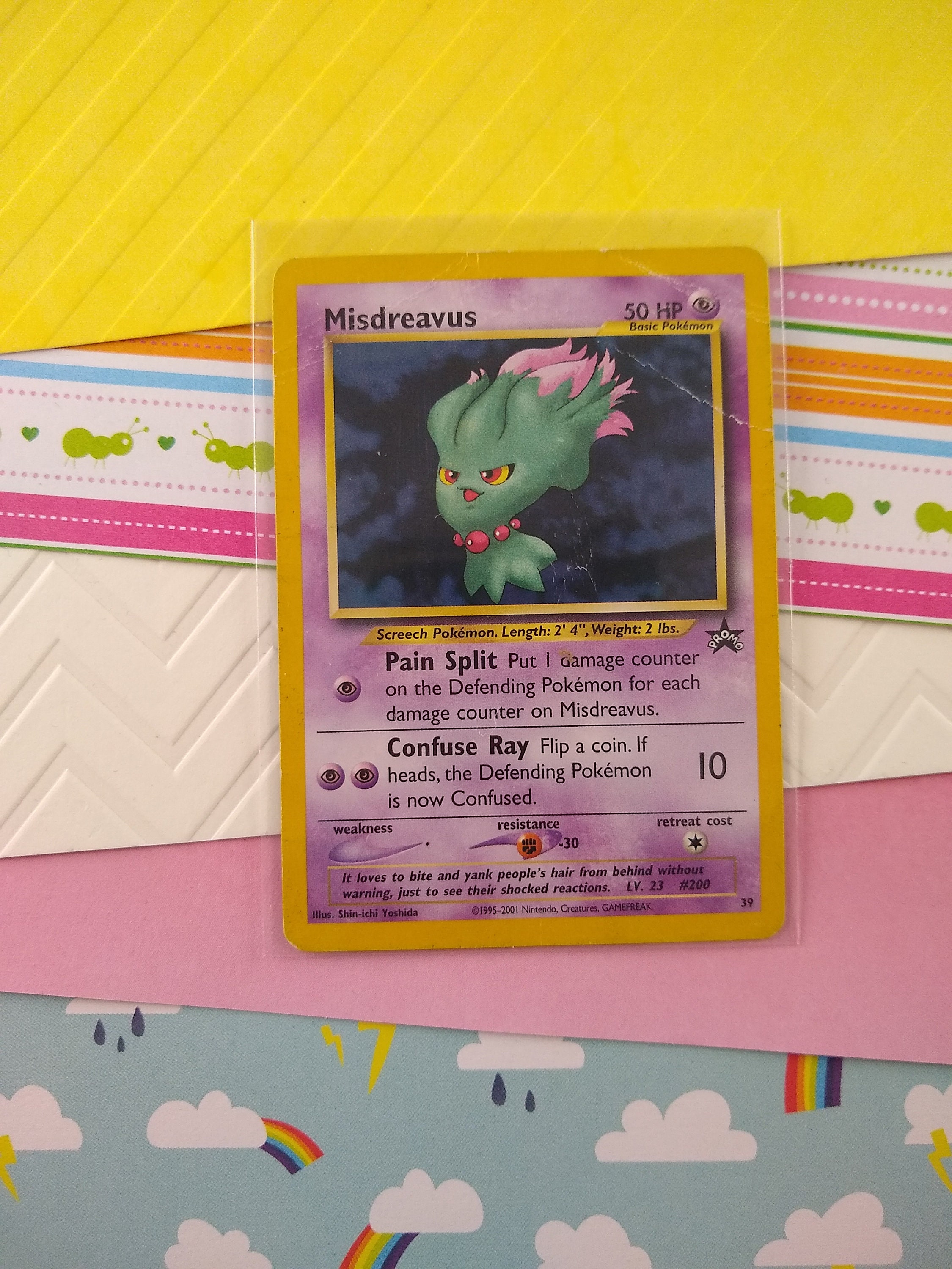 CLEARANCE Vintage Promo - Misdreavus Black Star Non-holo Pokemon Card #39 - Hp/creased - Etsy CLEARANCE Vintage Promo - Misdreavus Black Star Non-holo Pokemon Card #39 - Hp/creased - Etsy