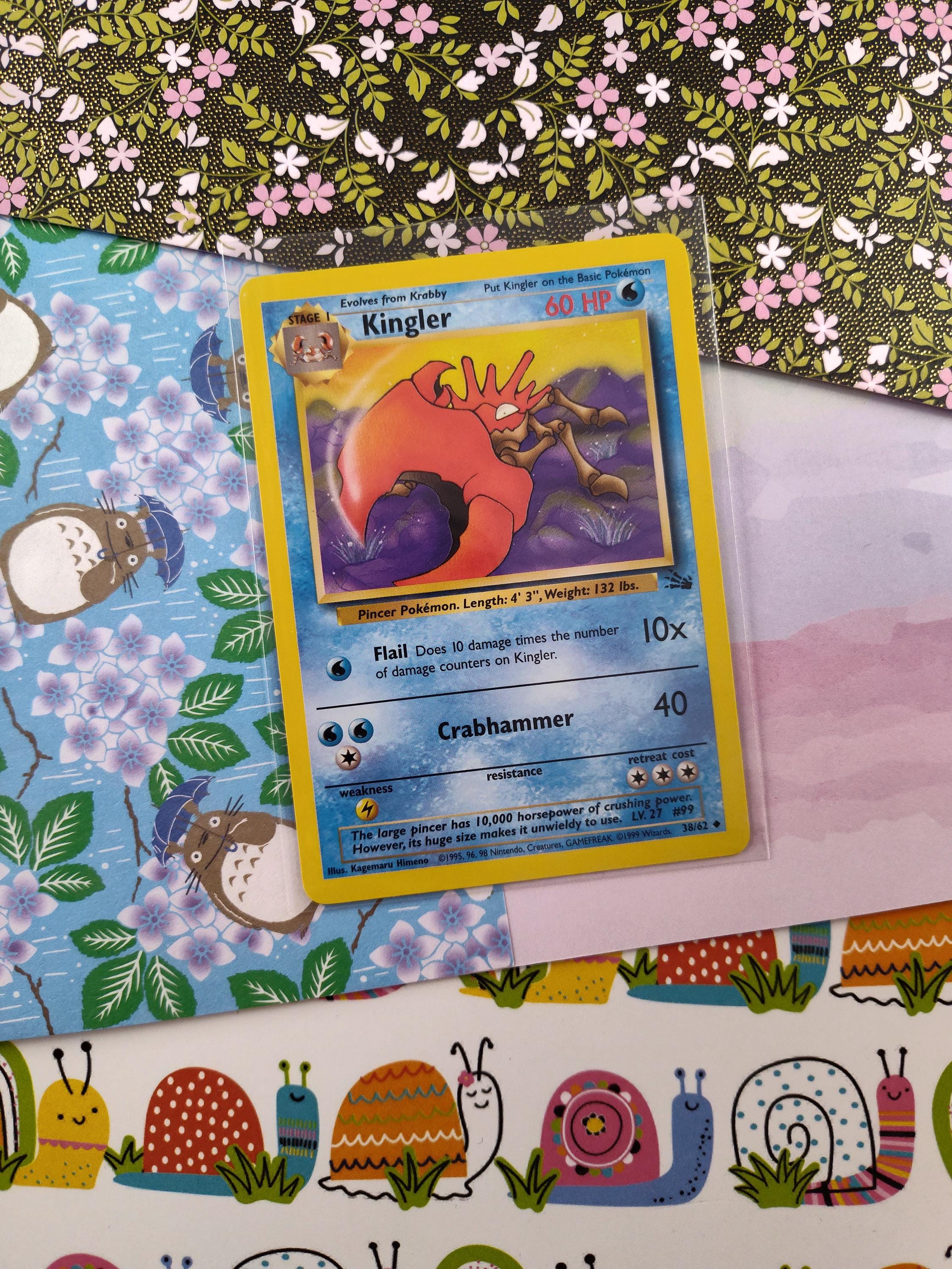 Kingler Card - Etsy