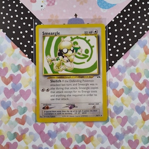 smeargle holographic pokemon card Smeargle 11/75 Neo Discovery Holo Rare Pokemon Card Near Mint main image 0