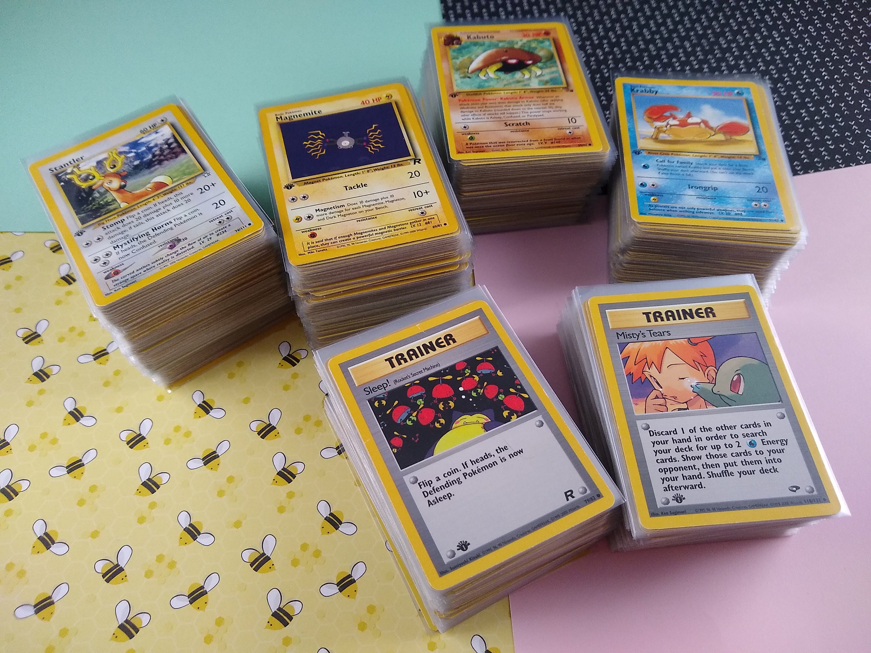 1st edition pokemon card lot Holo Rare Vintage Pokemon Card Lot - 20 Cards main image 1