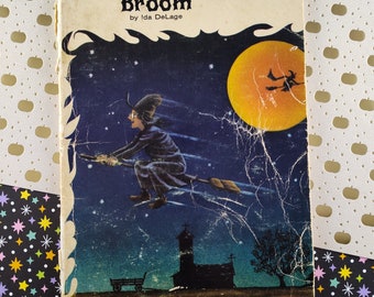 Vintage 1969 The Witchy Broom by Ida DeLage Softcover AEP Paperbacks