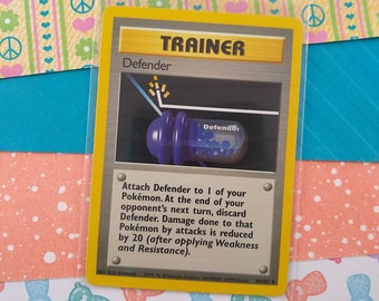 Vintage Uncommon - Defender Base Set Pokemon Card 80/102 - VG - Etsy