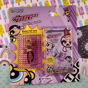 Vintage 2000 The Powerpuff Girls Cartoon Network Artbox Trading Cards Set SEALED