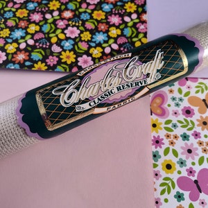 LIQUIDACIÓN Tela de punto de cruz AIDA de 14 hilos de Charles Craft vintage, 15&quot; x 18&quot;, NUEVA