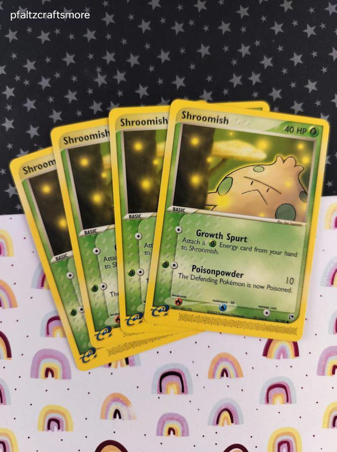 shroomish pokemon card value 2003 EX Ruby & Sapphire #69 CGC 10 PRISTINE on Fanatics Collect Placeholder Image Provided Vintage Common - Set/4 Shroomish