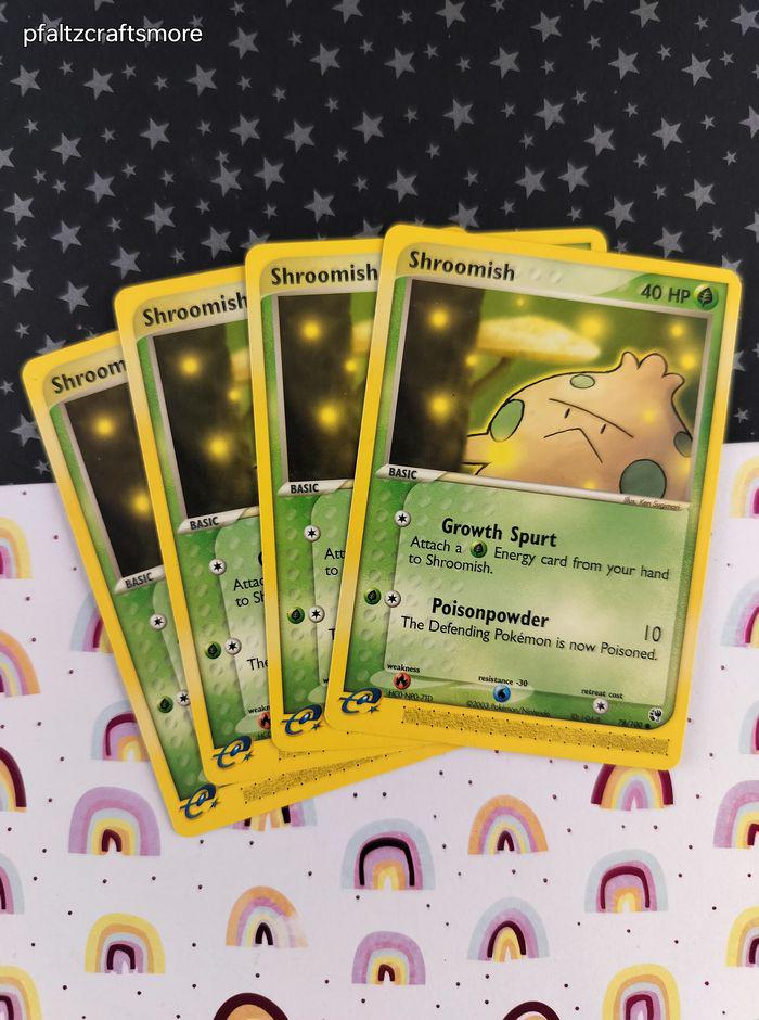 shroomish pokemon card value 63/106 - ex Emerald the Defending Pokemon is now Paralyzed Shroomish Pokmon TCG Cards for