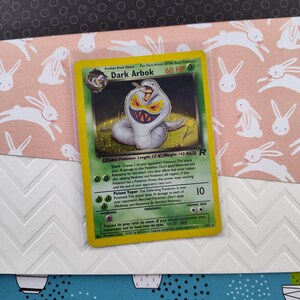 CLEARANCE Vintage Rare - *date Misprint Error* Dark Arbok Team Rocket Holographic Pokemon Card 2/82 - LP - Etsy CLEARANCE Vintage Rare - *date Misprint Error* Dark Arbok Team Rocket Holographic Pokemon Card 2/82 - LP - Etsy