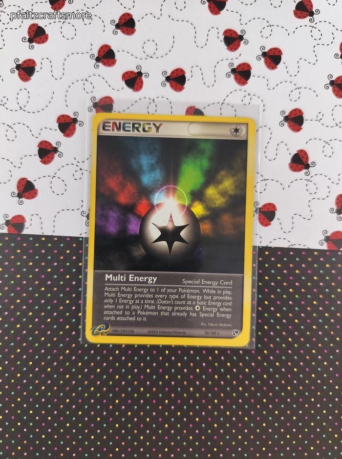 multi energy pokemon card Pokémon Card Game CLK 032/032 Double Colorless Energy main image 1