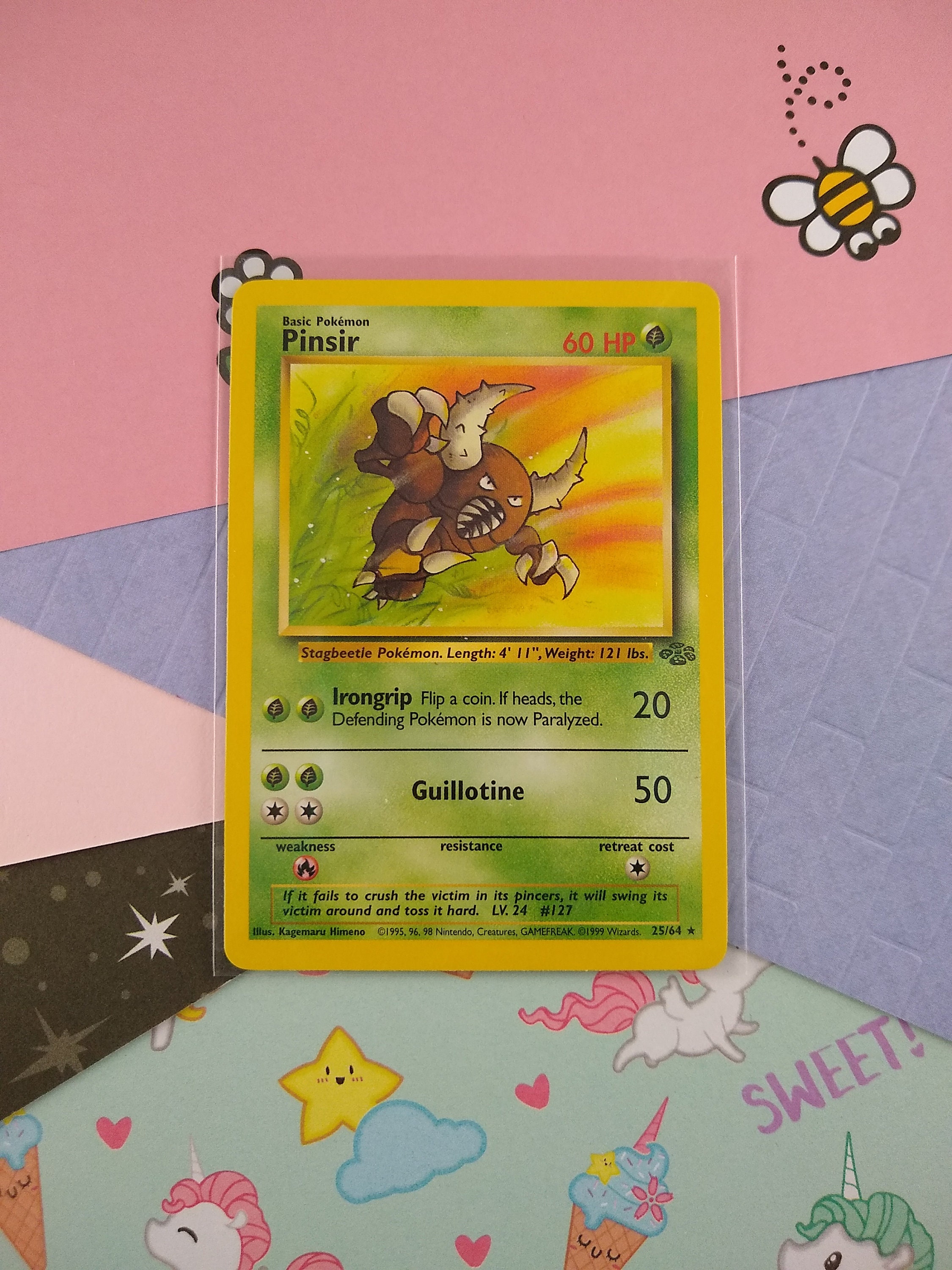 1995 pinsir pokemon card value Spearow