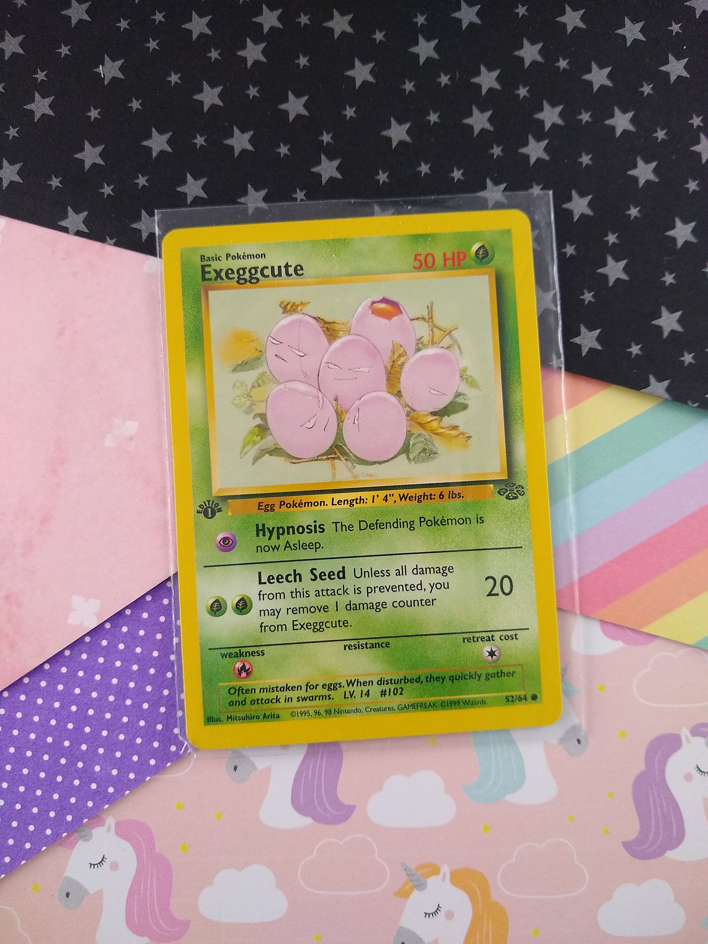 exeggcute pokemon card value (Celestial Guardians #1/239, 1-Diamond) Common Card Type Exeggcute Pokmon TCG Cards for