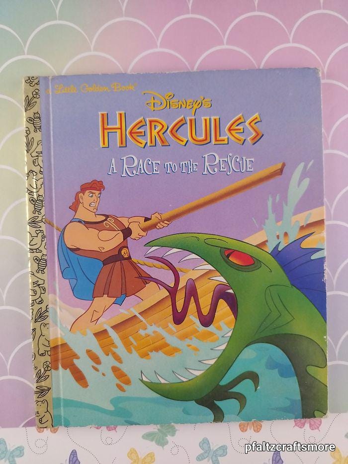Hercules Storybook - Etsy