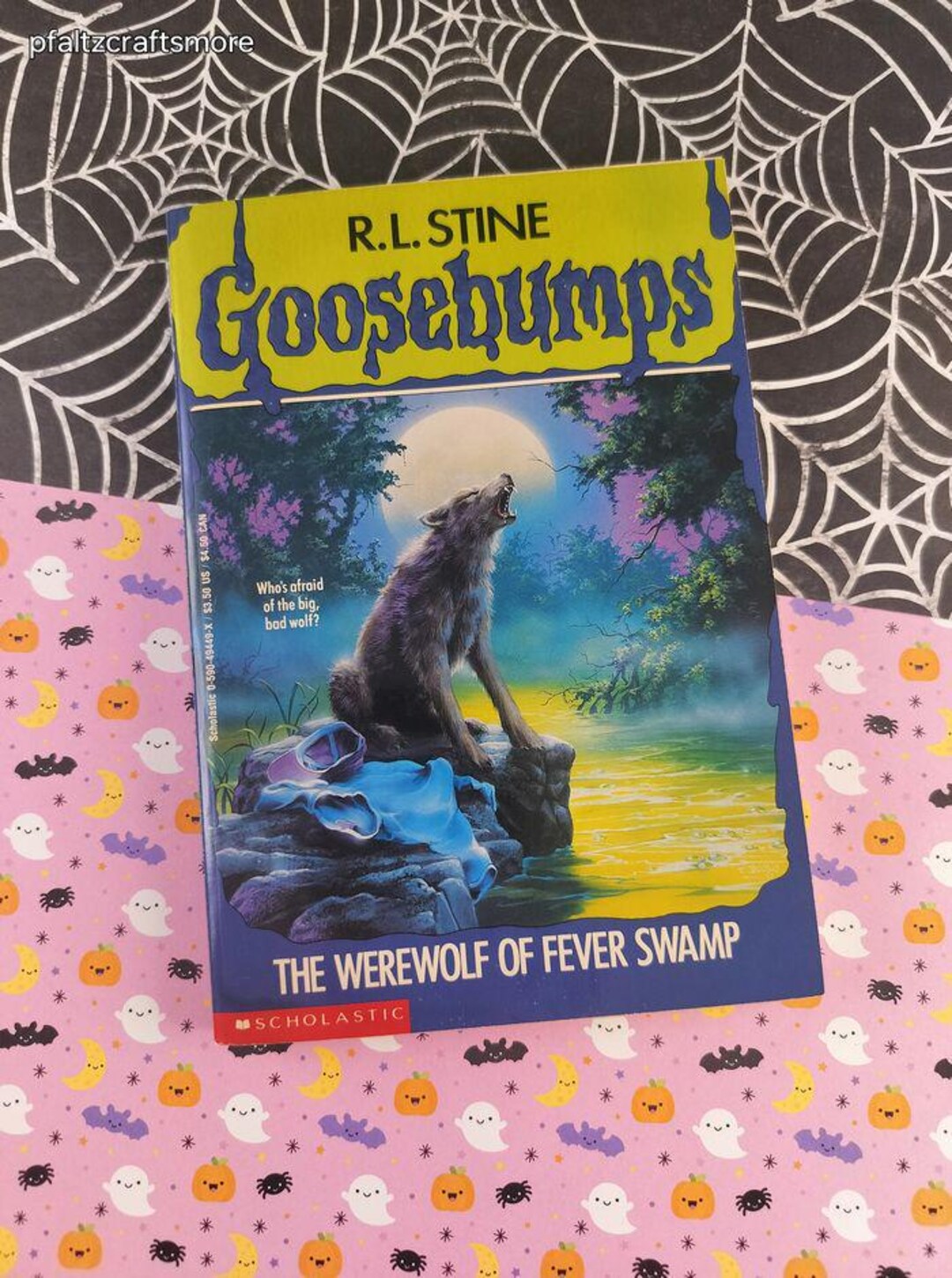 Vintage 1990's R.L. Stine Goosebumps #14, the Werewolf of Fever Swamp ...