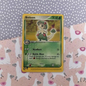 pokemon card breloom Pokemon Shroomish and Breloom Card Lot - 24 Cards