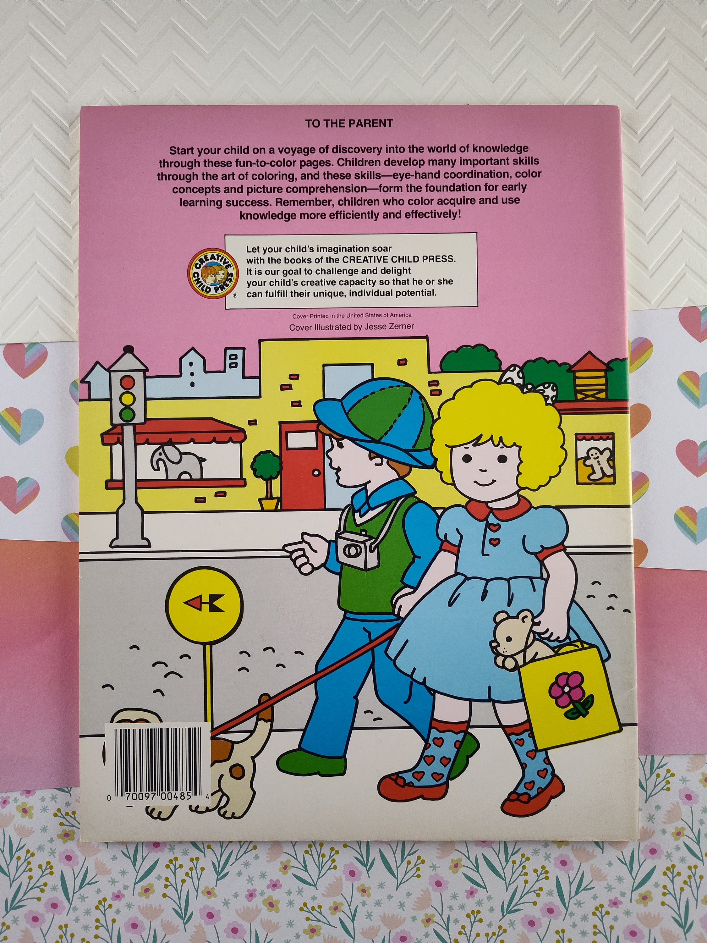 Vintage 1990 Creative Child Press I Love to Color & Learn Vintage 1990 Creative Child Press I Love to Color & Learn