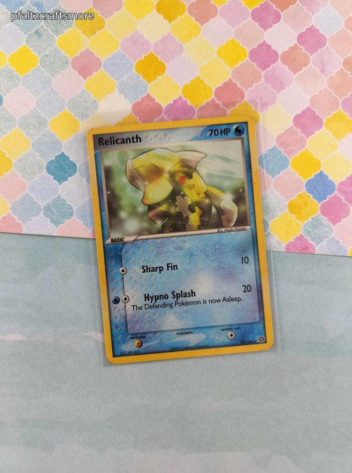 relicanth pokemon card Pokemon Single Card B&W - PLASMA BLAST main image 0