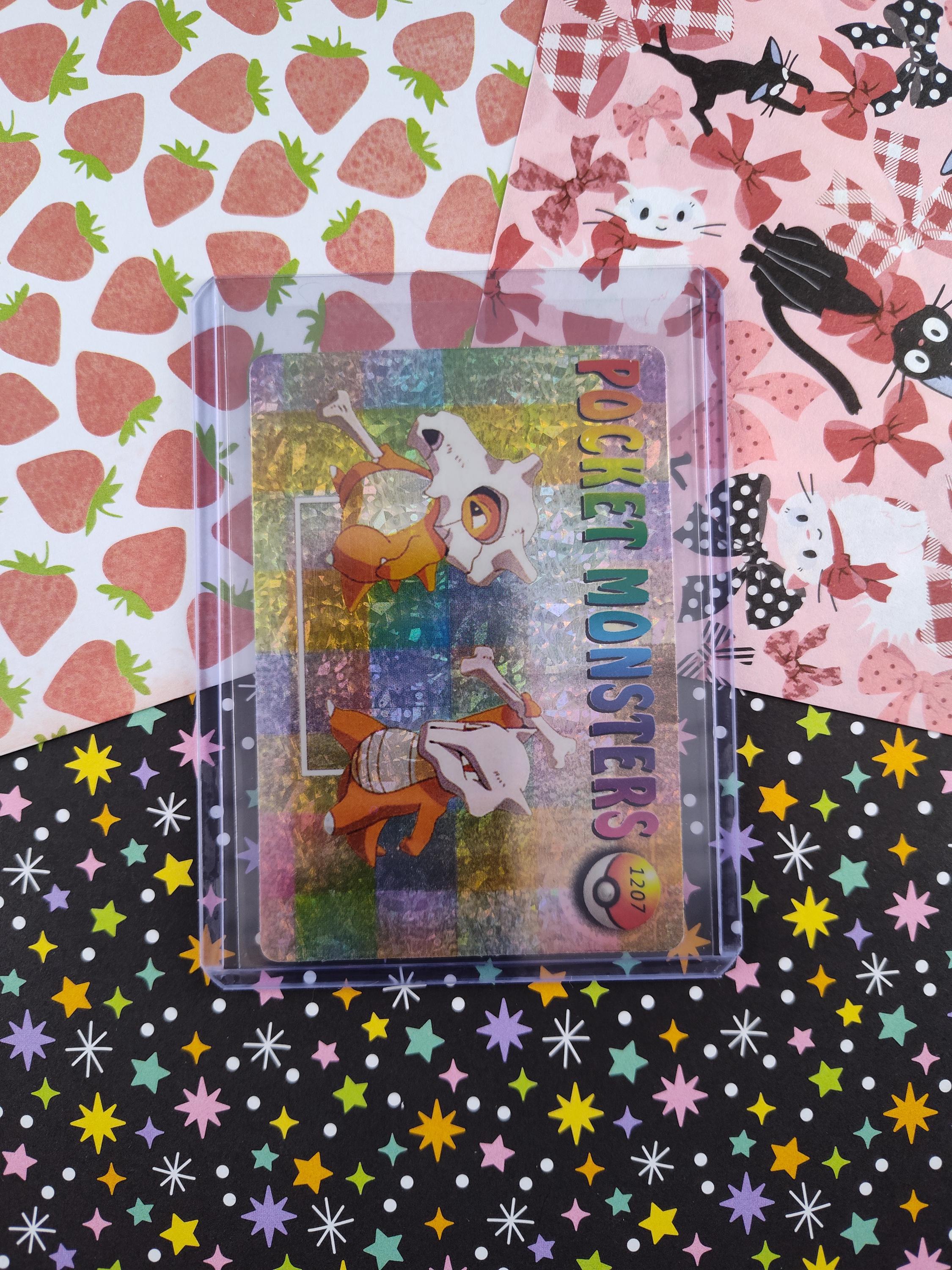 Vintage Pocket Monsters Vending Prism Holo Trading Sticker #1207