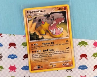 Vintage Rare - Hippowdon Diamond & Pearl Non-holo Pokemon Card 29